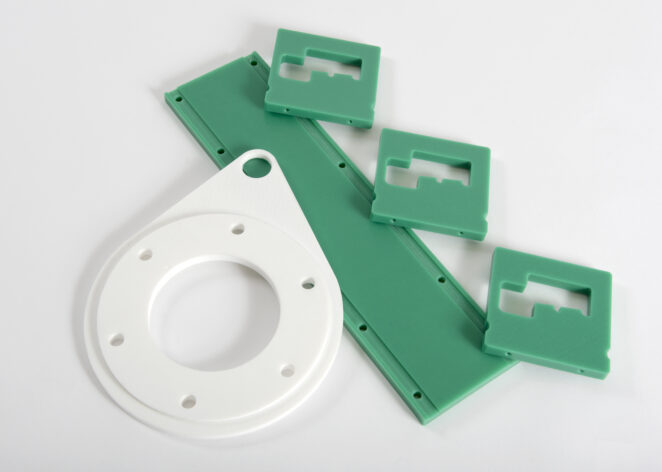 Gefertigte Kunststoffteile