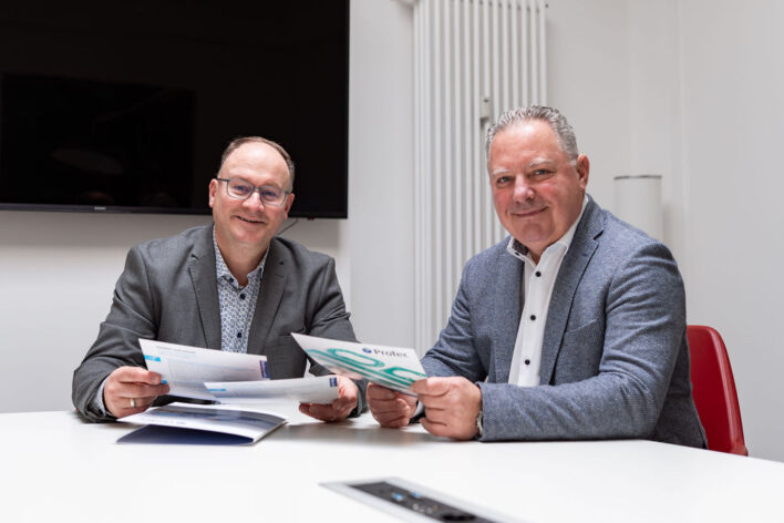 Geschäftsführer Jörg Jansen und Dirk Haaken